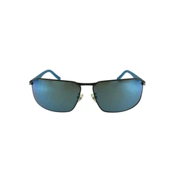 FILA Men's Sunglasses Grey Metal Frame with Blue Mirrored Lenses SFI446-63696B