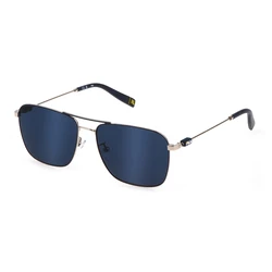 FILA Men's Sunglasses SFI456 F94Y - Grey Frame, Grey Lens 58/16/145