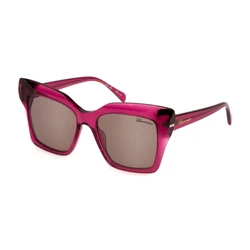 BLUMARINE Women's Sunglasses SBM832S5401BV - Pink Acetate Frame, Brown Lenses
