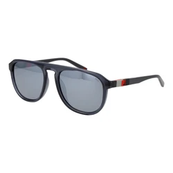 FILA Men's Sunglasses SFI528 3GUP Grey Injected Frame Grey Mirror-Polarized Lenses