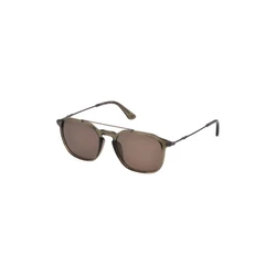 Police Unisex Sunglasses SPLL76 – Green Frame & Green Lens, Polarized