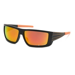 Philipp Plein Sport Men's Sunglasses SSP003-64U28A - Black Frame, Multicolored Lens