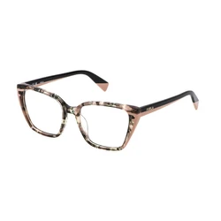 Furla Women's Acetate Butterfly Frame Eyeglasses VFU764-5209XP - Tortoise Brown (52/17/140)