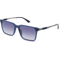 Police Men's Sunglasses - Blue Acetate Frame with Blue Degrade Lenses PLP31 03LM