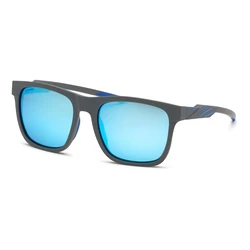 Philipp Plein Sport Men's Sunglasses SSP010-56507P — Grey Frame, Polarized Mirror