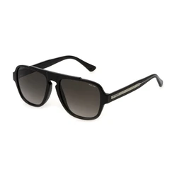 Police Men's Sunglasses SPLP57 0Z42 Black Frame Black Gradient Lens 57/17/145