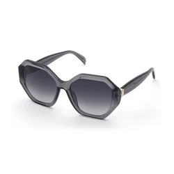 TOUS Unisex Sunglasses with Grey Acetate Frame and Grey Degraded Lens STOC41 0M78