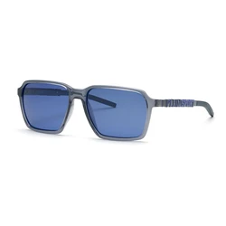 Philipp Plein Sport Men's Sunglasses SSP012-594ALP — Grey Frame, Polarized