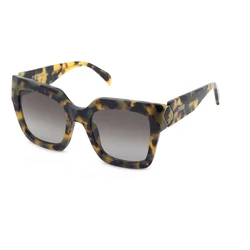 TOUS Women's Sunglasses STOC83S 02BQ Brown Acetate Frame