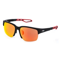 FILA Men's Sunglasses Black Frame Black Lens 60/16/130 SFIA06-60U28R