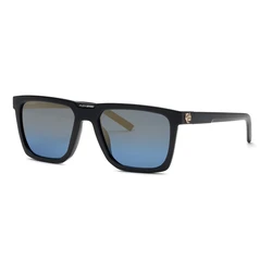Philipp Plein SPORT Men's Sunglasses Black Frame SSP031-57Z42P