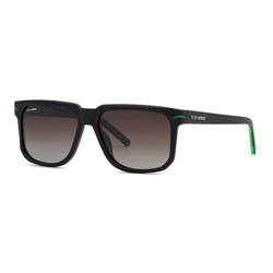 Philipp Plein SPORT Men's Sunglasses SSP037-597EPP — Black Acetate Frame, Black Gradient Polarized Lenses