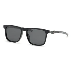 Philipp Plein Men's Sunglasses - Black Acetate Frame with Black Polarized Lenses (SSP038-57700P)