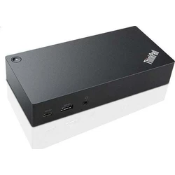 Lenovo ThinkPad Dock / USB-C Docking Station με DisplayPort 4K και Ethernet - Μαύρο