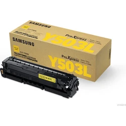 Samsung Yellow Toner Cartridge CLT Y503L SU491A High Yield