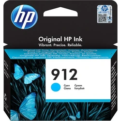 HP Inkjet Cyan Printer Ink HP 912