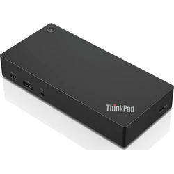 Lenovo Metatropies Antaptorez ThinkPad Gen 2 USB C Docking Station with HDMI DisplayPort 4K PD Ethernet and 3 Monitor Connection Black