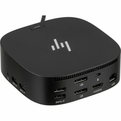 HP G5 USB-C Docking Station με HDMI/DisplayPort 4K, Power Delivery, Ethernet και σύνδεση 2 Οθονών  Μαύρο