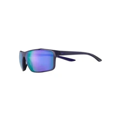 Nike Men's Windstorm Sunglasses – Purple Plastic Frame, Purple Mirror Lens (CW4672-015)