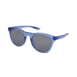 Nike Essential Horizon Unisex Sunglasses — Blue Acetate Frame, Grey Lens (EV1118-478)