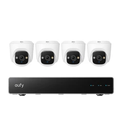 eufy Σύστημα Ασφαλείας NVR E41 (4K PoE NVR + 4 x 4K IP Κάμερες, 2TB HDD)