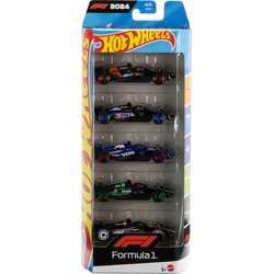Mattel Hot Wheels Σετ Αυτοκίνητα Formula 1 2024 Θεματική Ομάδα Αγώνων 1:64 Σετ των 5 JGF58