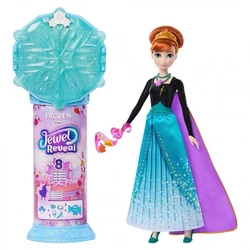 Mattel Κούκλα Disney Frozen Jewel Reveal Anna με Κουτί Κοσμημάτων