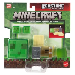 Mattel Minecraft Παιχνίδι Redstone Charged Sticky Piston Trap