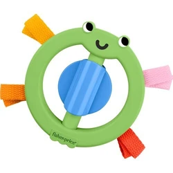 Mattel Fisher Price Baby Toys Rattles and Teething Toys Ribbit n Ribbons Frog