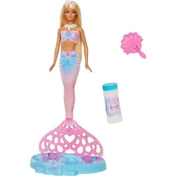 Mattel Barbie Κούκλα Γοργόνα Bubble Sparkle Mermaid Doll JLW56