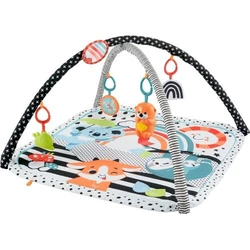 Mattel Fisher Price 3 in 1 Music Glow Grow Gym Βρεφικό Γυμναστήριο Δραστηριοτήτων
