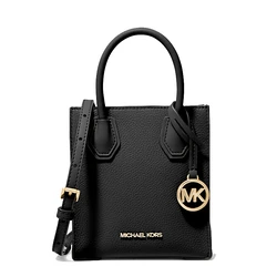 Michael Kors Γυναικεία Τσάντα Ώμου Μαύρη Mercer Mini 35S1GM9T0L-BLA