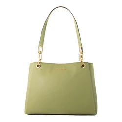 Michael Kors Δερμάτινη Γυναικεία Τσάντα Ώμου - Light Sage (35H1G9TL9L)