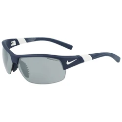 NIKE Unisex Γυαλιά Ηλίου SHOWX2 DJ99394 – Μαύρο Σκελετό, Μπλε/Γκρίζοι Φακοί, Κατηγορία 3, Μέγεθος 69/11/135