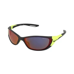 NIKE Men's Sunglasses ZONE ED DZ7357-011 - Black Injected Frame, Multicolored Mirror Lens, 66/15/140