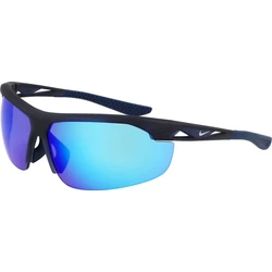 Nike Men's Sunglasses WINDTACKMFV2 Black Frame with Blue Lens