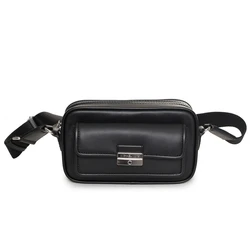 Michael Kors Mirella Δερμάτινη Γυναικεία Τσάντα Ώμου Μαύρη – 35R5S2BC0L-BLA