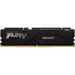 Μνήμη RAM Σταθερού DDR5 32GB (2 x 16GB) Kingston KF560C30BBEAK2-32 FURY Beast RGB 6000MT/s, KIT OF 2, EXPO Black