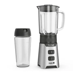 Tefal Minimix Μπλέντερ με Γυάλινη Κανάτα 700 ml 400W Ασημί