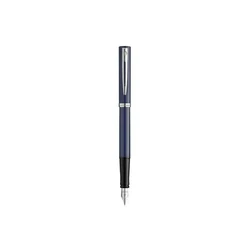 WATERMAN Füllfederhalter IMPRESSION μπλε βερνίκι CT, γραφίδα Fine, μπλε, σε κουτί δώρου