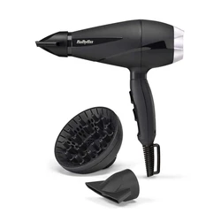 Babyliss Ionic Πιστολάκι Μαλλιών Turbo Pro 2100W με Φυσούνα 6710DE