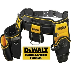 DeWalt DWST1-75552 Tool Belt / Tool Pouch - Multi-pocket, Polyester with PVC Base, 56 x 39 x 12 cm