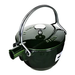 Zwilling J.A. Henckels Cast Iron Teapot (Teakettle) - Green, 1.15 L (MPN 40509-423-0)