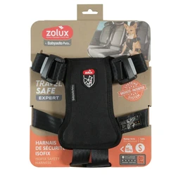 Zolux Travel Safe S Dog Harness - Black