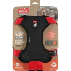 Zolux Travel Safe M Red Dog Harness