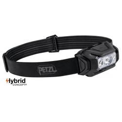 Petzl ARIA 2R RGB Φακός Κεφαλής Επαναφορτιζόμενος 625 lm IP67 (E070DA00) - Μαύρος