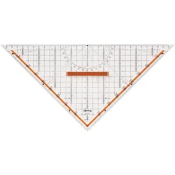 ROTRING TZ Drawing Triangle 32 cm (removable handle) - Set of 6