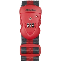 Master Lock Ιμάντας Αποσκευών Αυτοκινήτου 200x200cm Κόκκινο