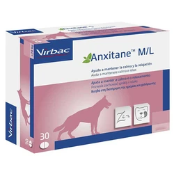 Virbac ANXITANE Συμπλήρωμα Διατροφής Σκύλου 30 δισκία - Διαχείριση Άγχους & Στρες