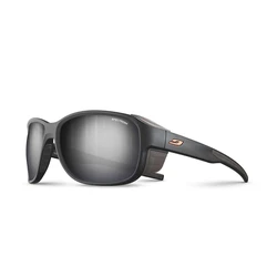 Julbo Montebianco 2 Ανδρικά Γυαλιά Ηλίου με Μαύρο Κοκκάλινο Σκελετό και Μαύρο Καθρέφτη Φακό J5411214